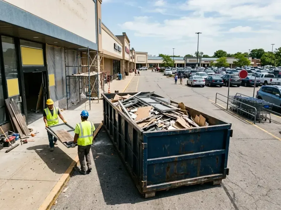 retail-store-renovation-debris-003 — frequently asked questions, Roll-off Dumpster Rentals in Brillion, WI